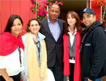 Directivos del Festival de Cine Global Dominicano (DRGFF) se reunieron con Raoul Peck, Cineasta Haitiano y Director de la FEMIS, como parte de las jornadas de contactos y participación dentro del festival de Cannes 2010