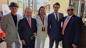 Directivos del Festival de Cine Global Dominicano asisten a Los Angeles Latino International Film Festival (LALIFF)